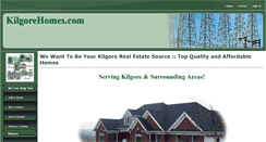 Desktop Screenshot of kilgorehomes.com